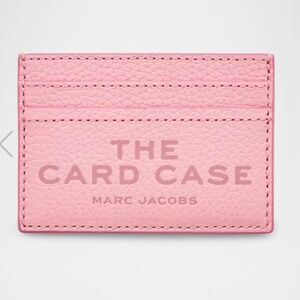 Marc Jacobs The Leather Card Case, Ribbon Pink NWT